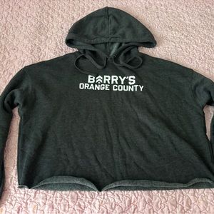 Barry's Bootcamp Orange County Crop Sweatshirt MEDIUM